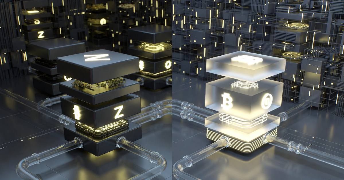 Technical comparison of zero-knowledge rollup and optimistic rollup blockchain scaling architecture