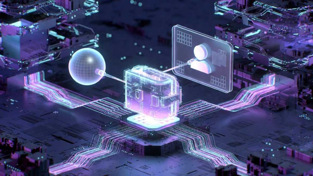 Smart contract crypto wallet interface showing gasless transaction and social recovery features